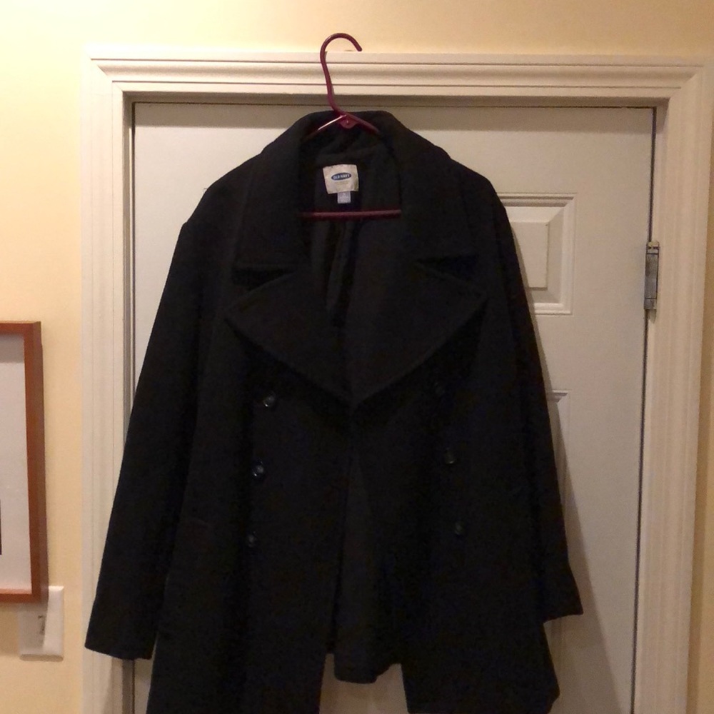 Old Navy plus size NAVY pea coat